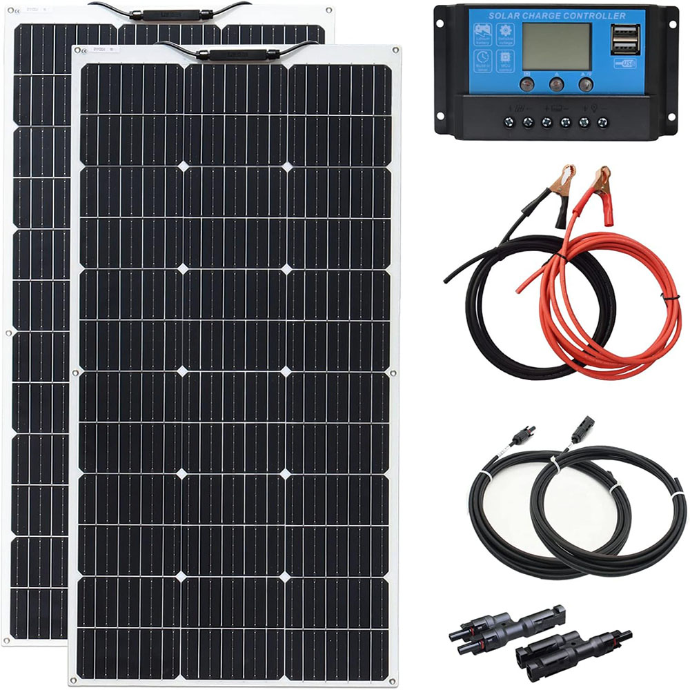 Rv Solar Kit 400W - 200w Solarmodule 100W Solarmodul 12v Solarmodul-Kit