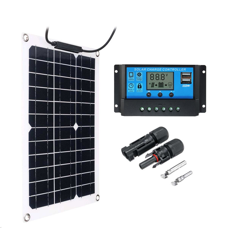 Renewable Energy Vehicles - 15W Solarpanel-Set mit 18V Solarregler für