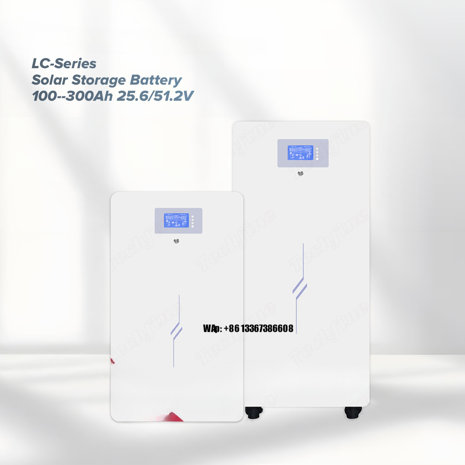 Lithium Battery 100Ah - Wandmontierter 100 Ah 200 Ah 230