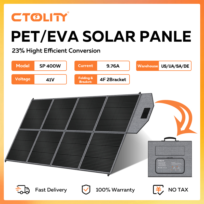 CTOLITY 400W Solarpanel, tragb – Rv Solar Kit 400W Bewertung und Preis