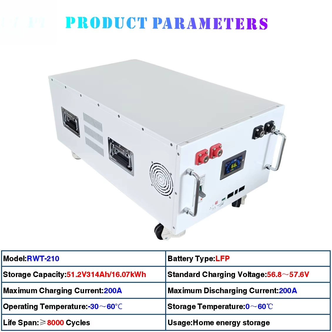 RWT Solarbatterie mit großer K – Lithium Battery 100Ah Bewertung und Preis