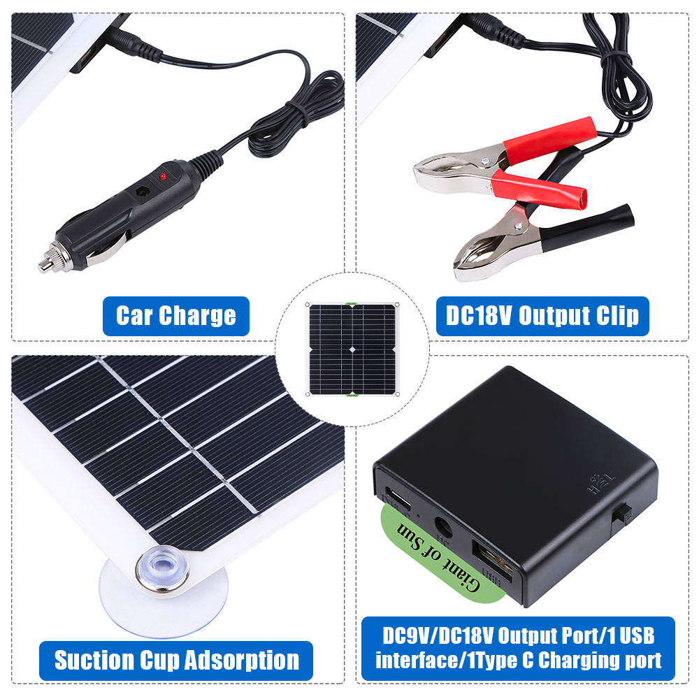 Tragbares 400W Solarpanel-Kit  – Rv Solar Kit 400W Bewertung und Preis