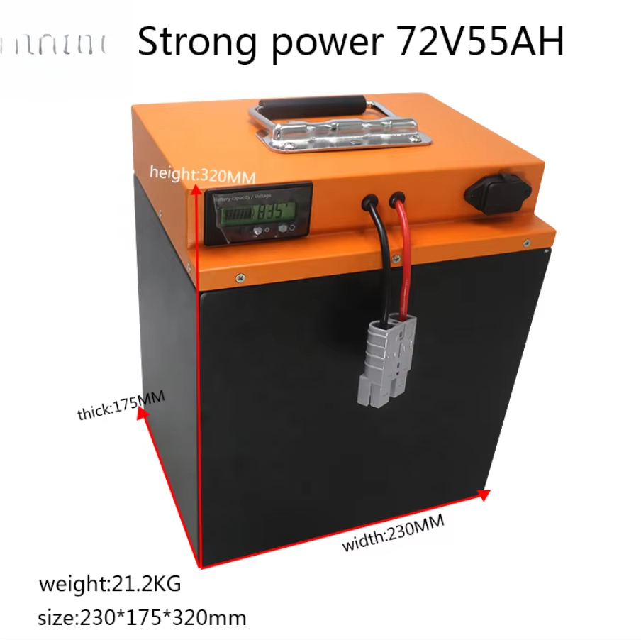 Lithium-Ionen-Akku 60 72 Volt  – Lithium Battery 100Ah Bewertung und Preis